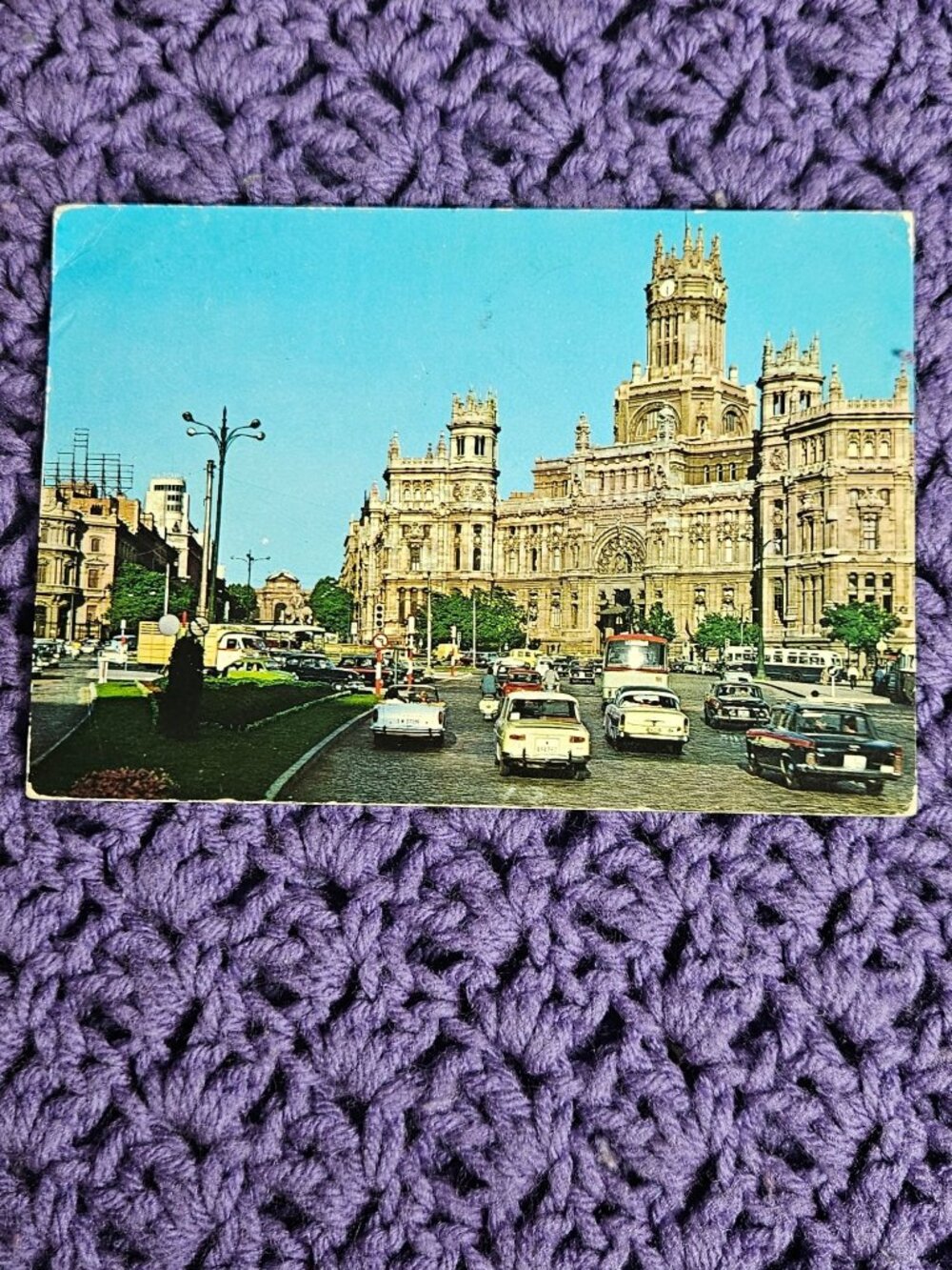 Madrid Communication's Palace Postcard